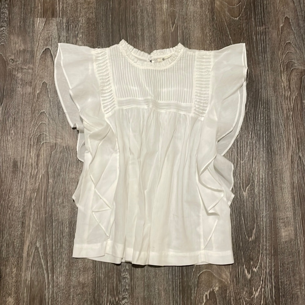the impeccable pig Size S White Top w/Detail